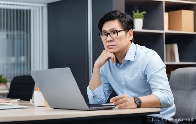 위암 진단 절차 - **Prompt 1: Relatable Stomach Discomfort and Dismissal**
A realistic, high-definition image of a...