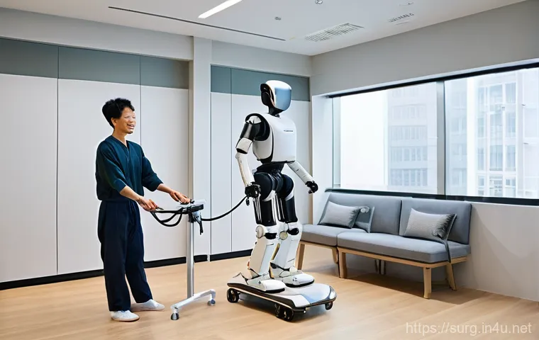 위암 치료 중 재활 - **Image Prompt 1: Integrated Gastric Cancer Rehabilitation**
A bright, modern rehabilitation cen... 위암 치료 중 재활 - **Image Prompt 1: Integrated Gastric Cancer Rehabilitation**
A bright, modern rehabilitation cen...